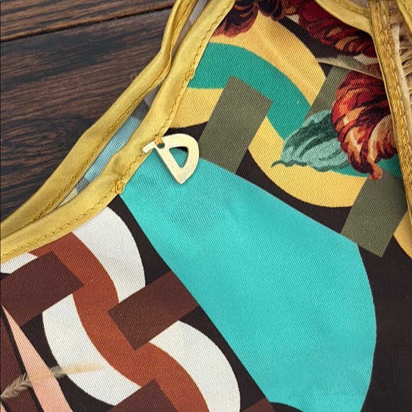 Multicolor Patterned Maxi Dress - Picture 5 of 5